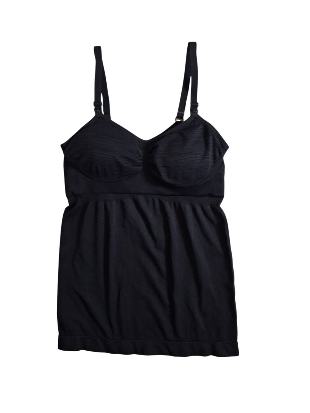 Kindred Bravely M Black Simply Sublime Maternity Nursing Tank Top Fitted